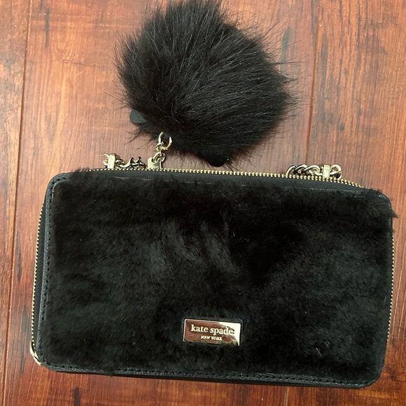 Kate Spade Faux Fur Cat Crossbody - Picture 5 of 5
